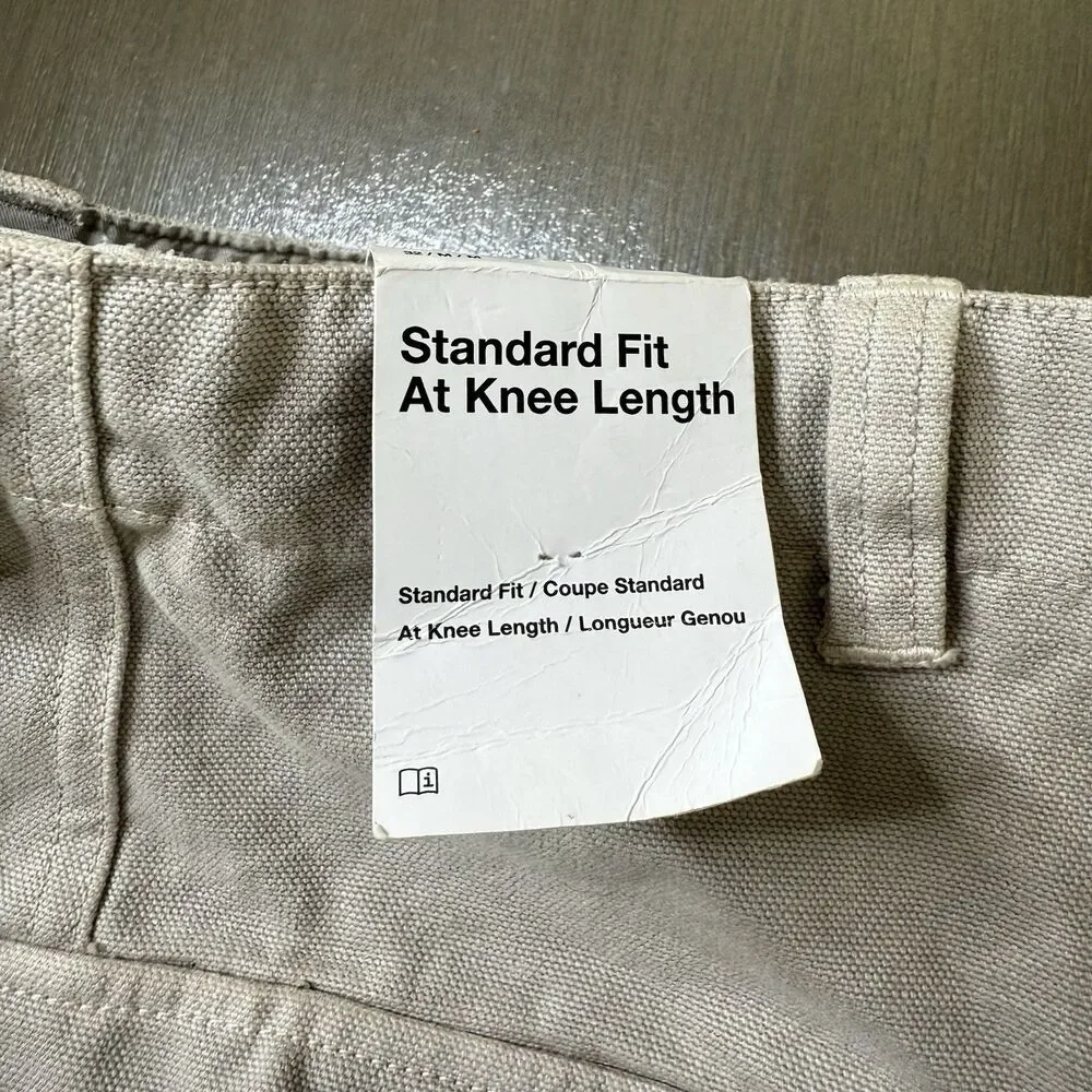 NEW Nike Life Men’s P44 Cargo Shorts Size 32 Medium FZ6571-014 Light Iron Ore - Picture 12 of 15